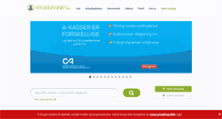 Desktop Screenshot of nyuddannet.dk